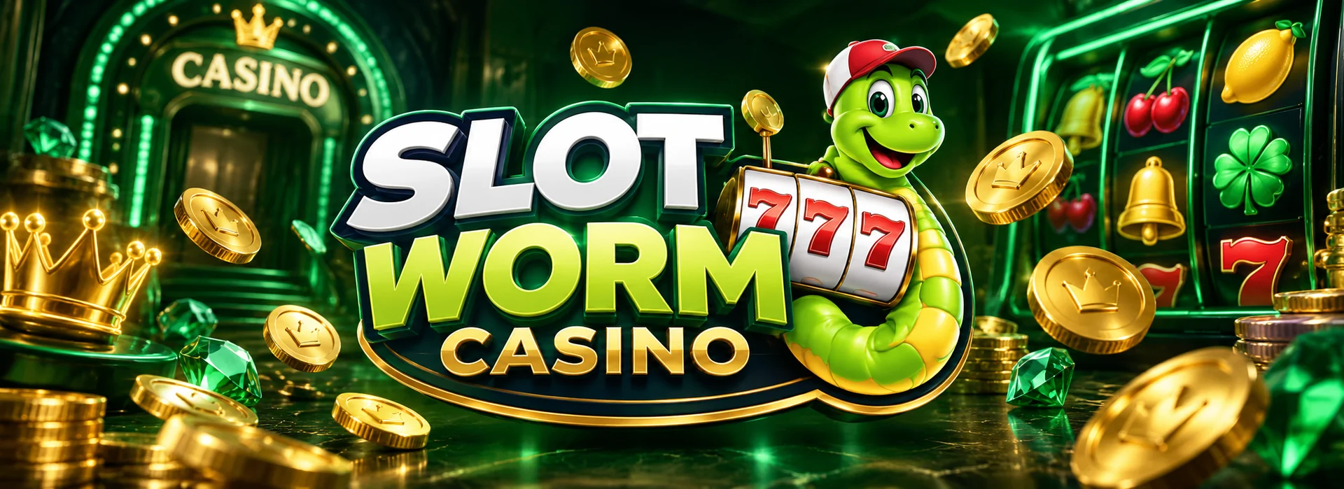 Slot Worm Casino tervetuliaisbonus 400 % jopa 2 200 € ja 350 ilmaiskierrosta